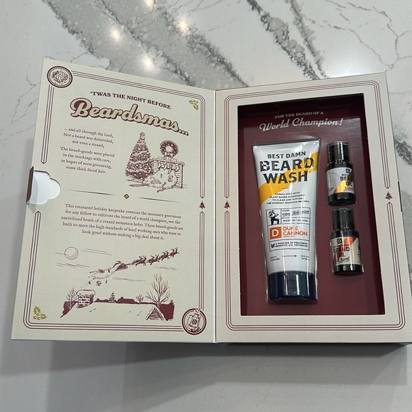 Duke Cannon beard wash and beard oil set. - Picture 3 of 5